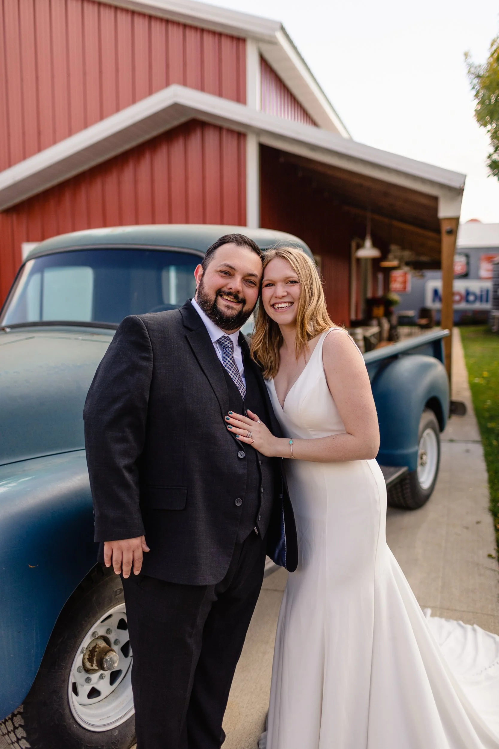 Bride &amp; Groom at Adler Ranch