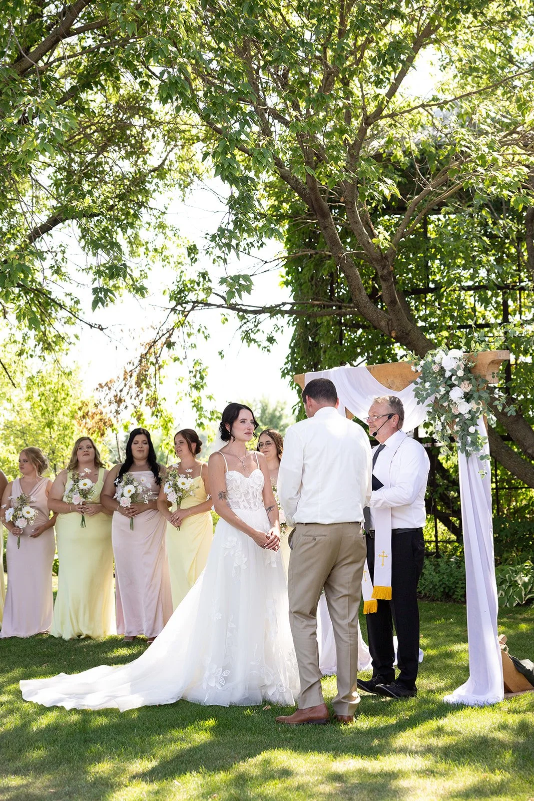 Bride &amp; Groom at Adler Ranch