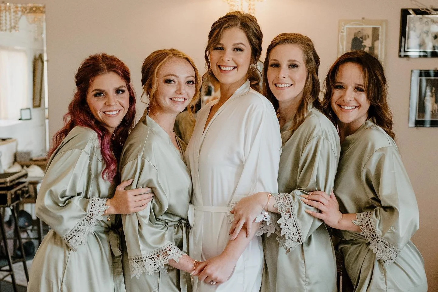 Bride &amp; Bridesmaids