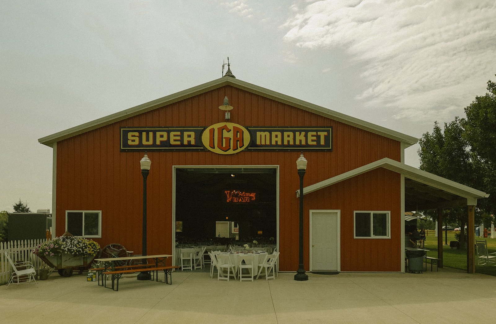 The Banquet Barn at Adler Ranch Wedding Venue near the Alexandria MN Chain of Lakes