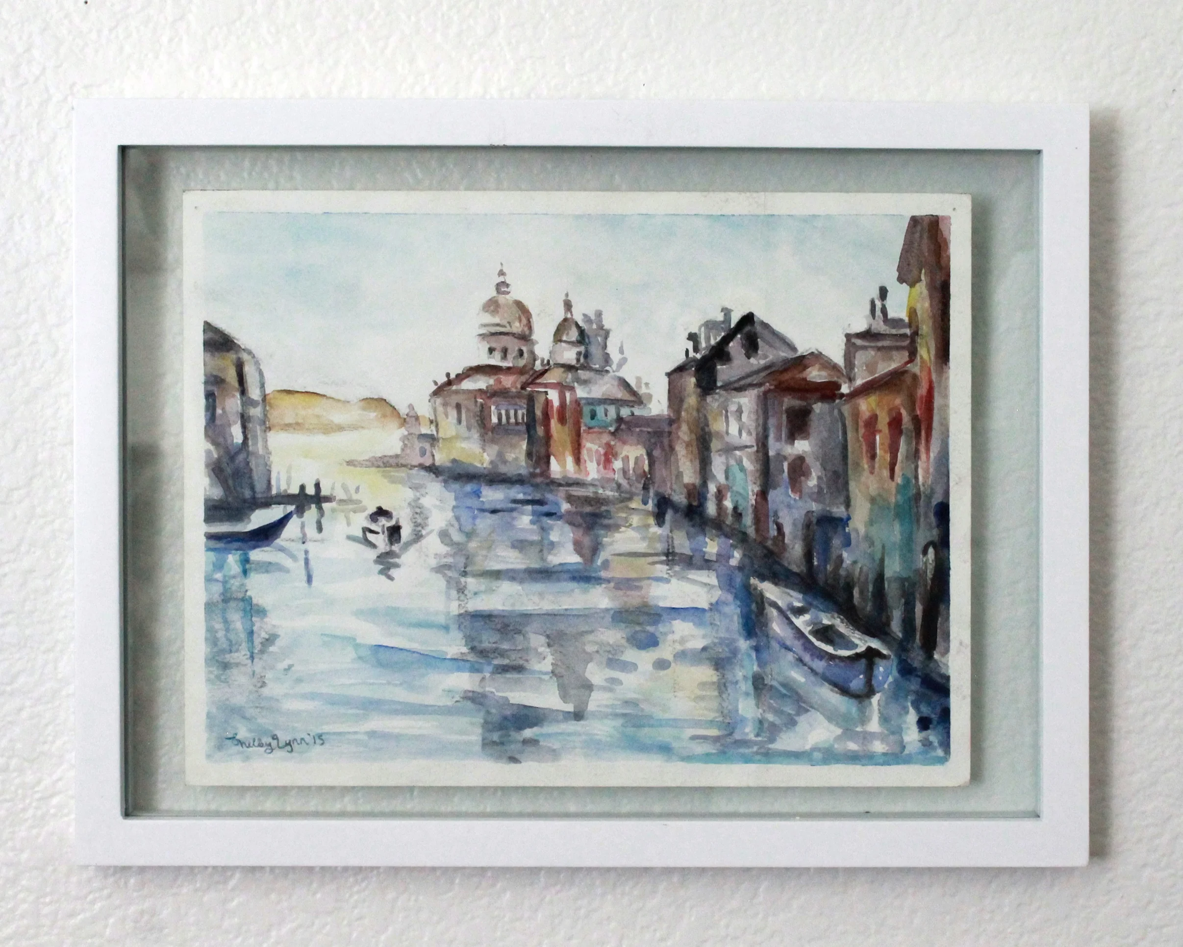 Sunset on the Grand Canal 11x14 frame.jpg