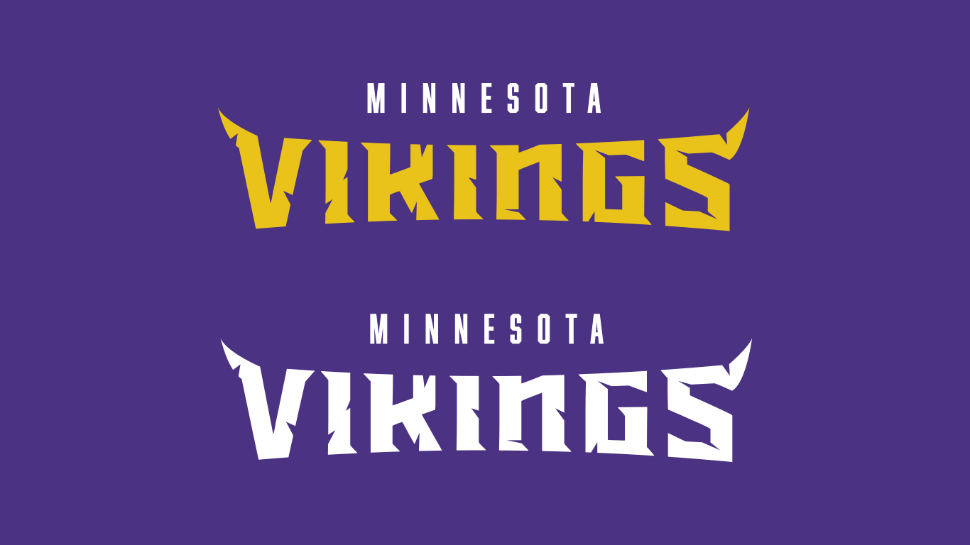 UNOFFICiAL ATHLETIC  Minnesota Vikings Rebrand