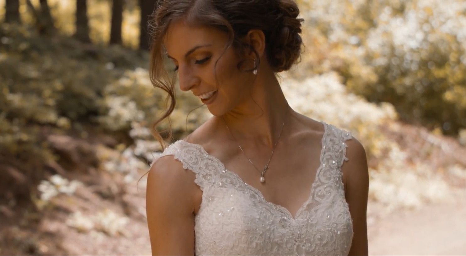 Capturing Allison as we got ready for the first look! Can you believe how gorgeous she looks!