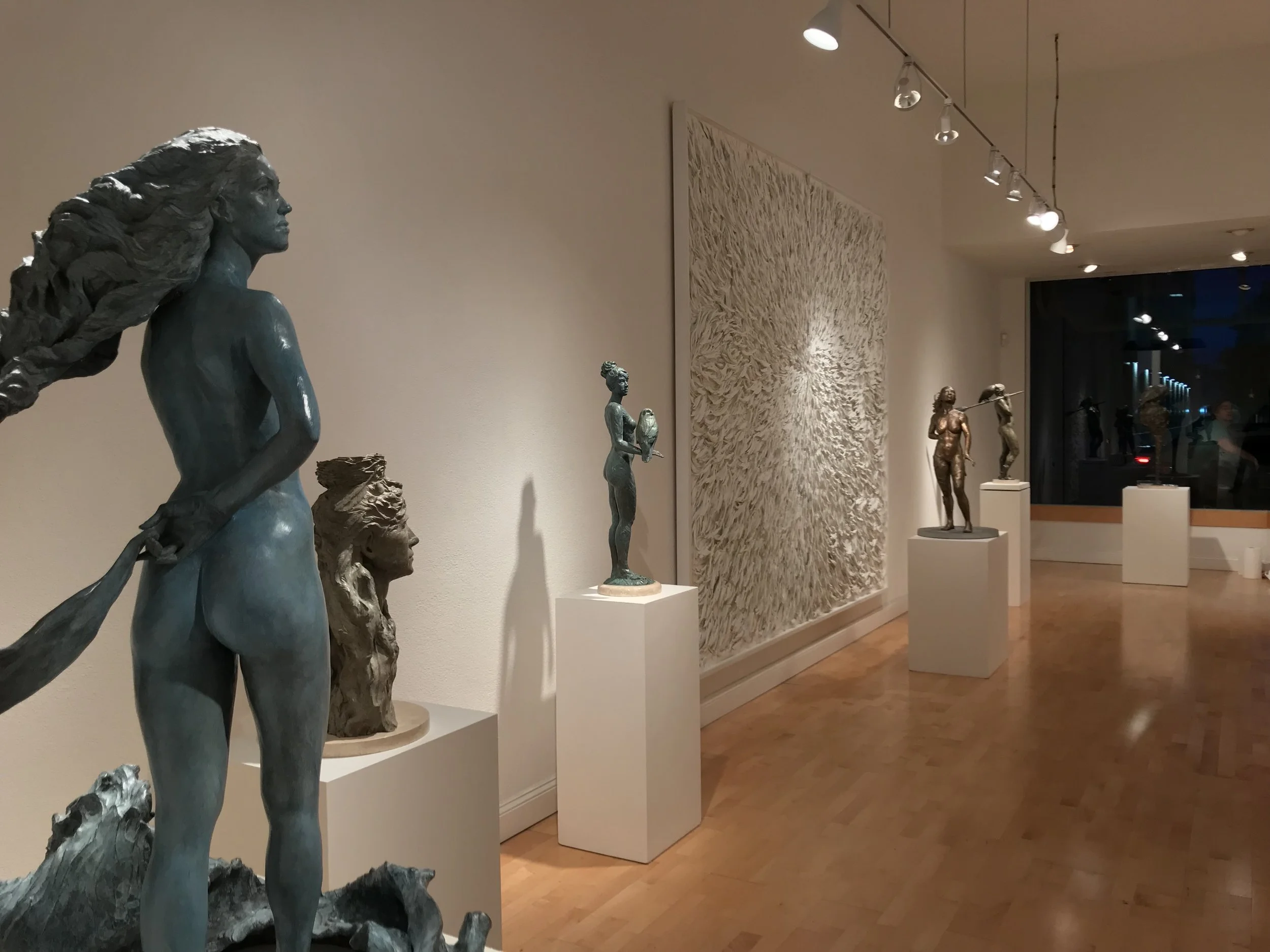 My notes on Bronze exhibition at Bryant Street Gallery