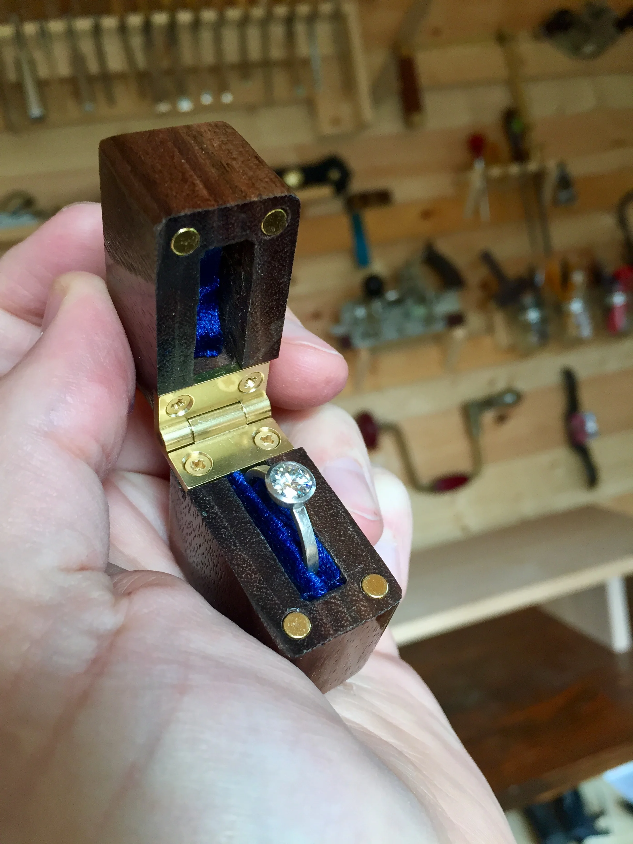 engagement ring box