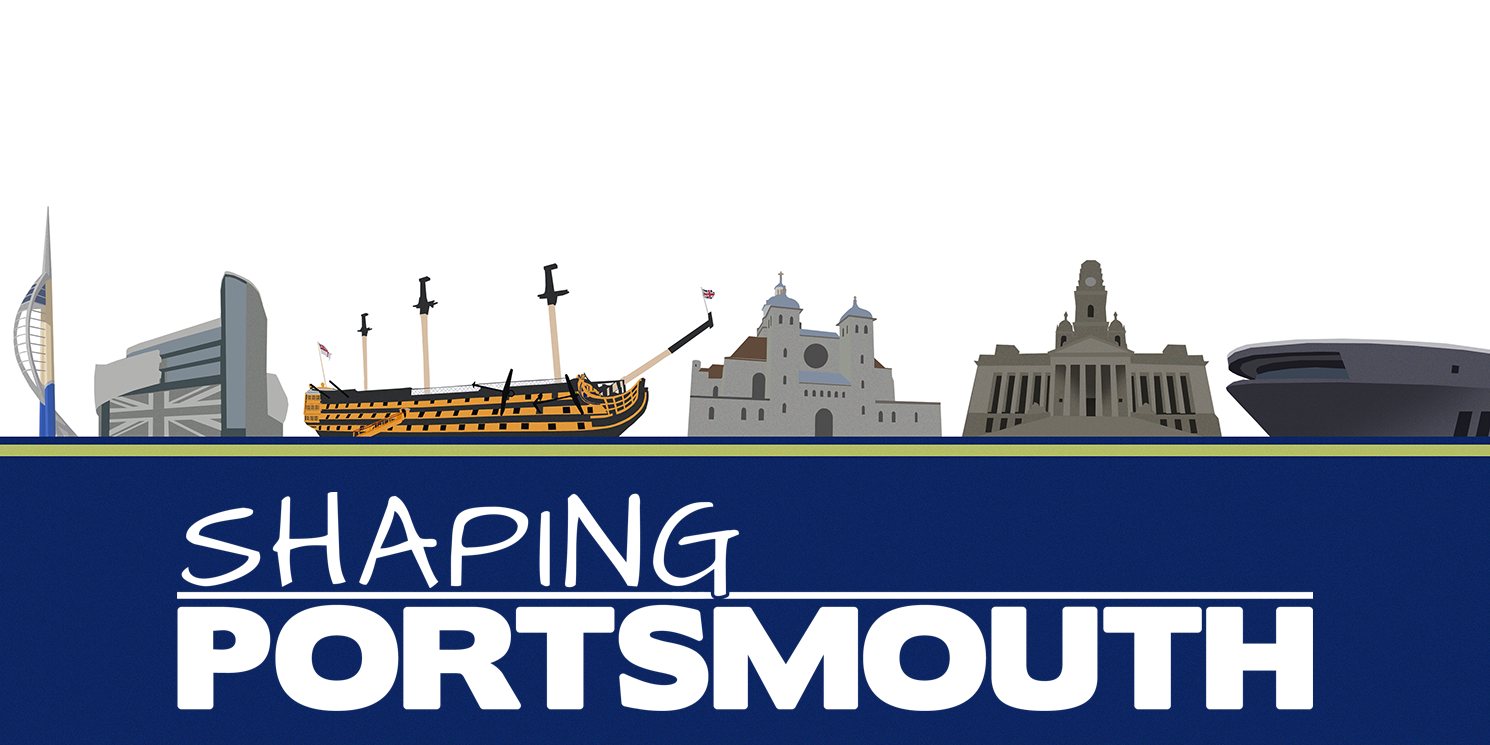 Shaping Portsmouth Banner 2018