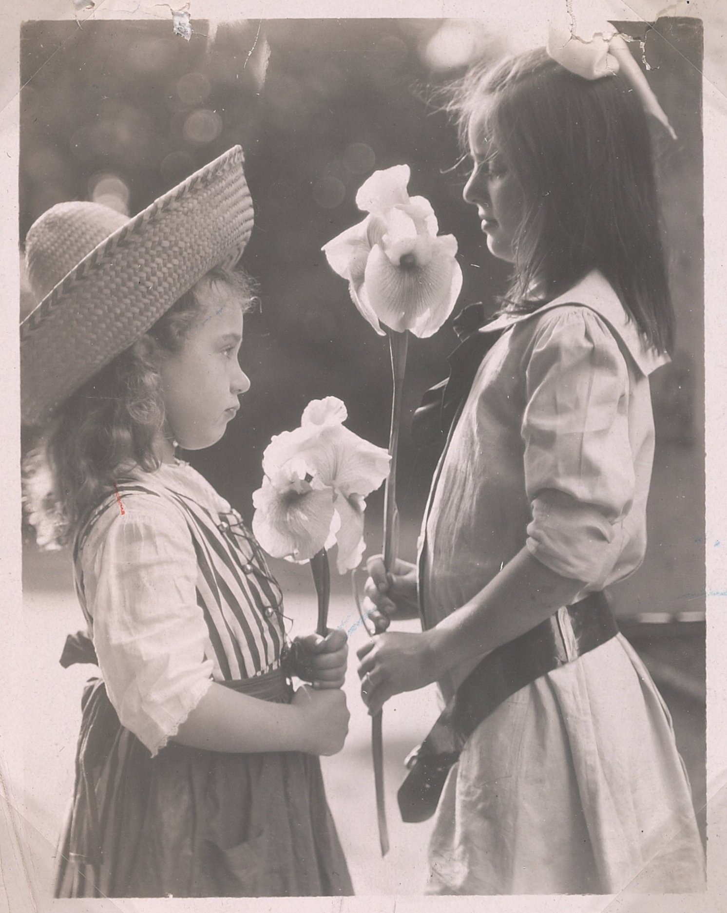 Kate and Mary Steichen, Voulangis, France c.1913