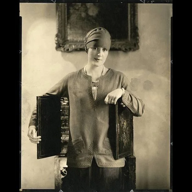 As Paris Fashion Week unfolds, we look back at the story of @lanvin - a house shaped by Jeanne Lanvin&rsquo;s creative vision and her devotion to her daughter, Marguerite. The iconic Lanvin logo of a mother dancing with her child was inspired by Jean