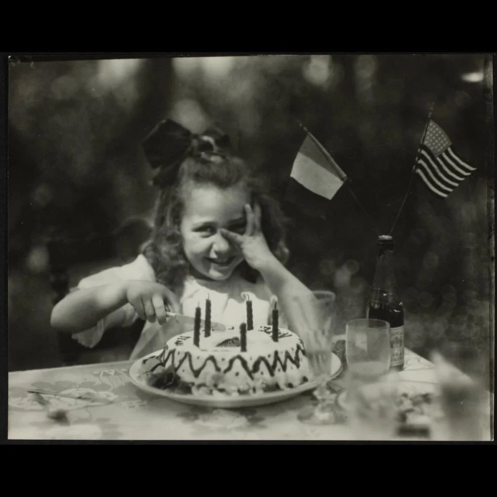 On this day, May 27, 1908, Charlotte &ldquo;Kate&rdquo; Rodina Steichen was born in France. This photograph, taken at the family&rsquo;s home in Voulangis, &ldquo;Villa l&rsquo;Oiseau Bleu,&rdquo; is believed to show her fifth birthday celebration in