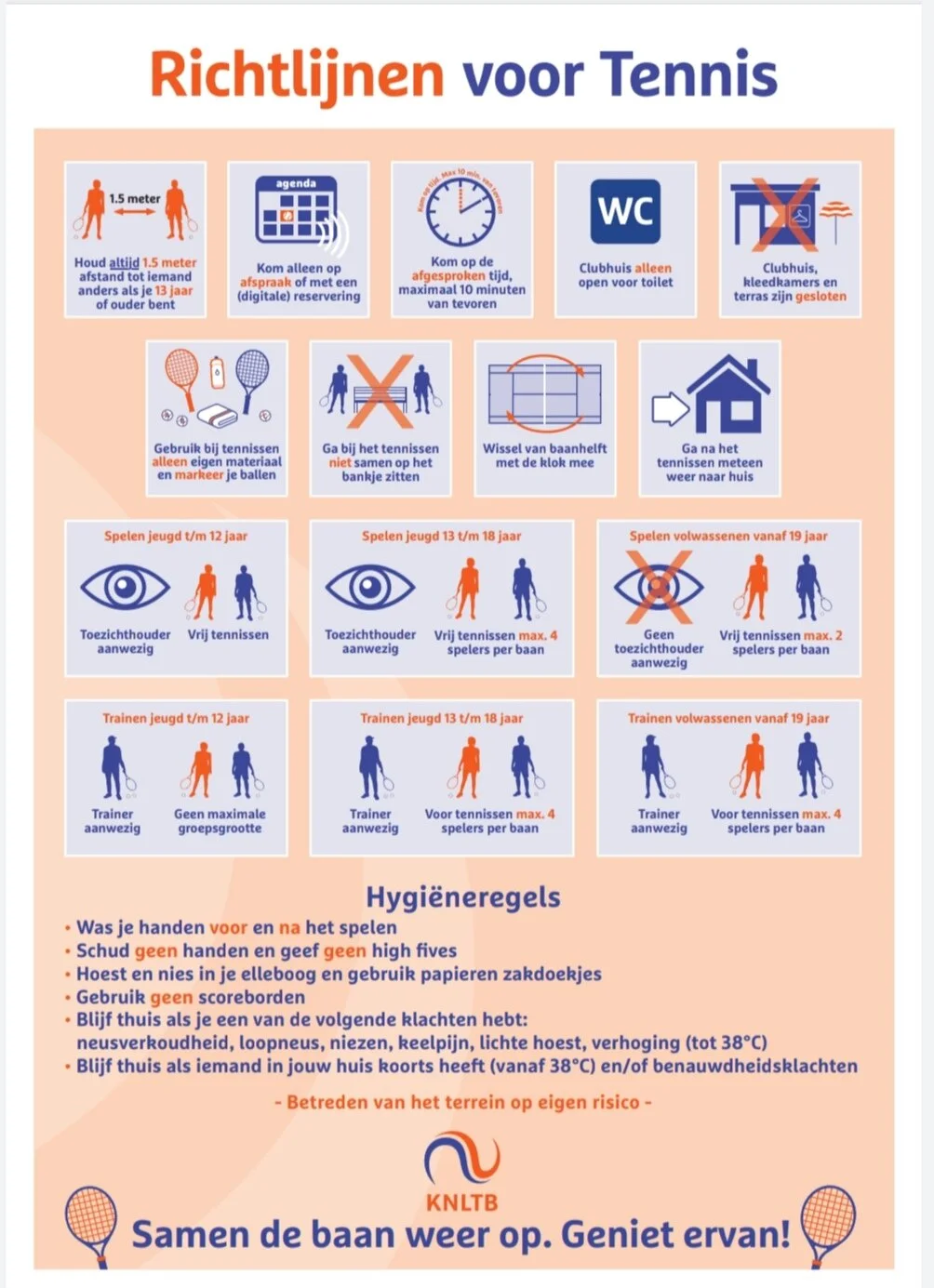 Maatregelen Tennispark De Delftse Hout