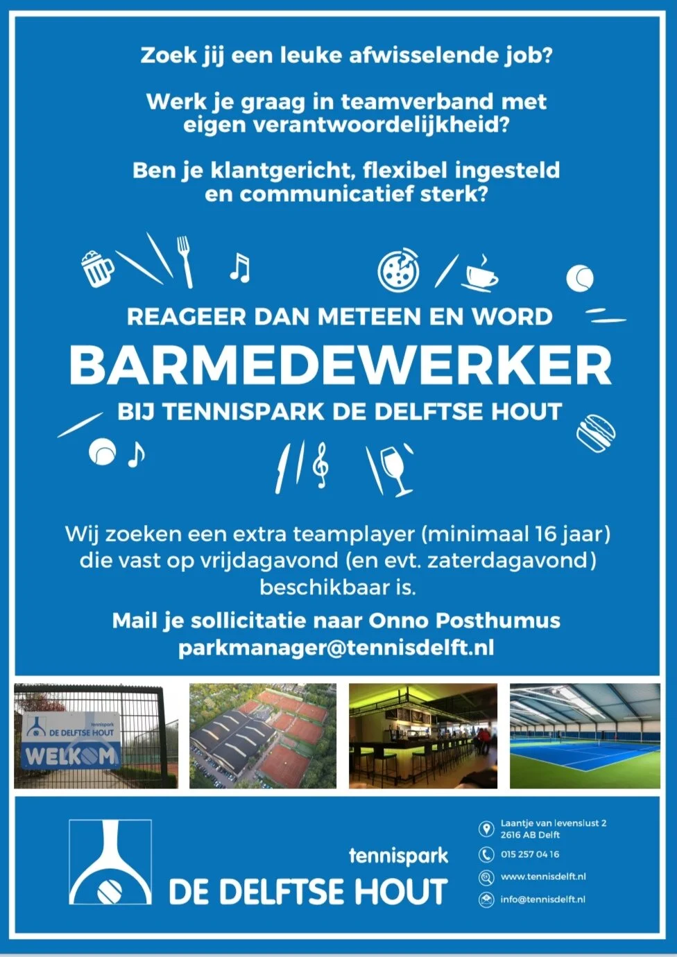 Barmedewerker met Kooktalent