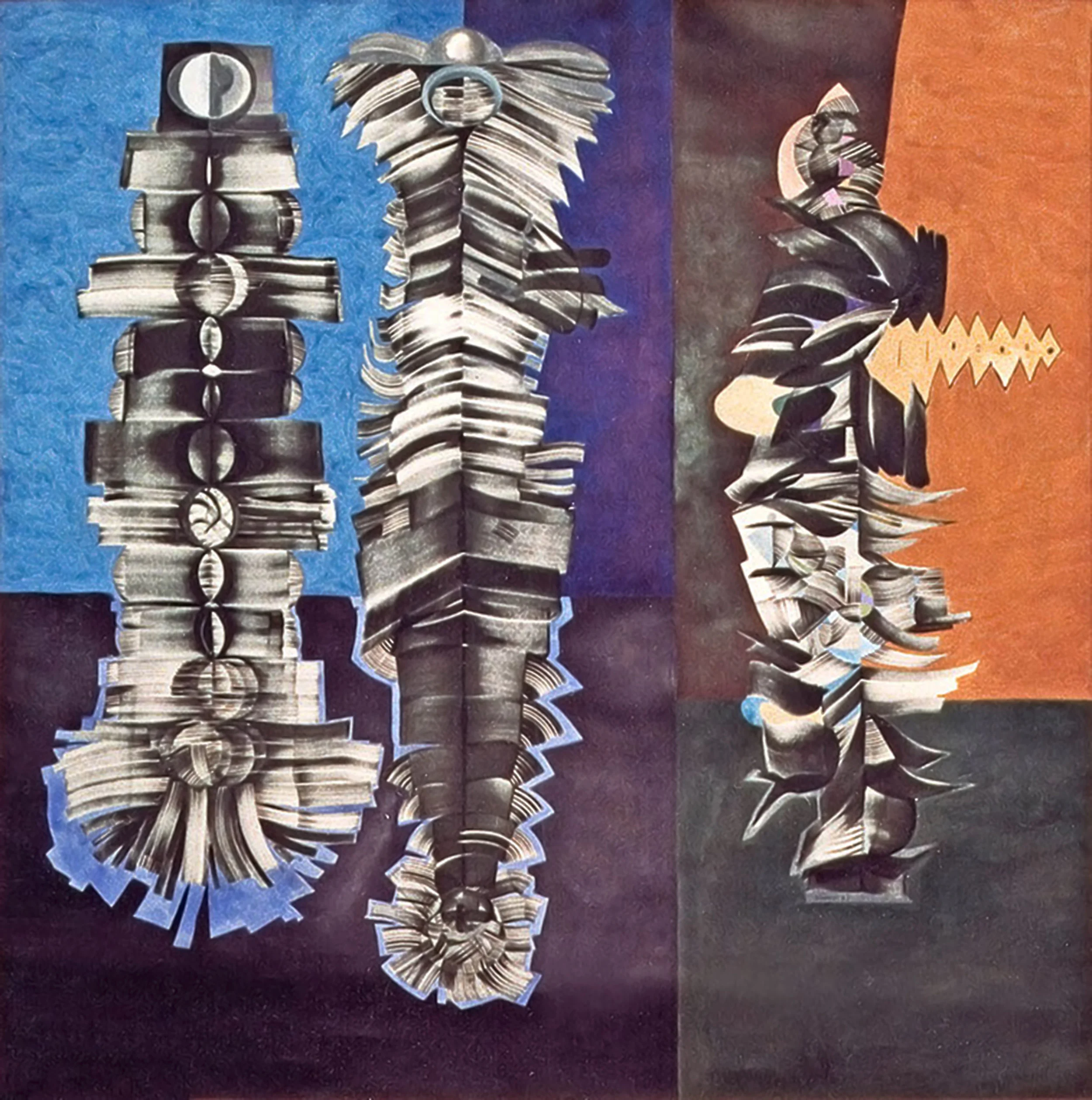   LOS ESPIRITUS / THE SPIRITS  1987 Ink on paper 