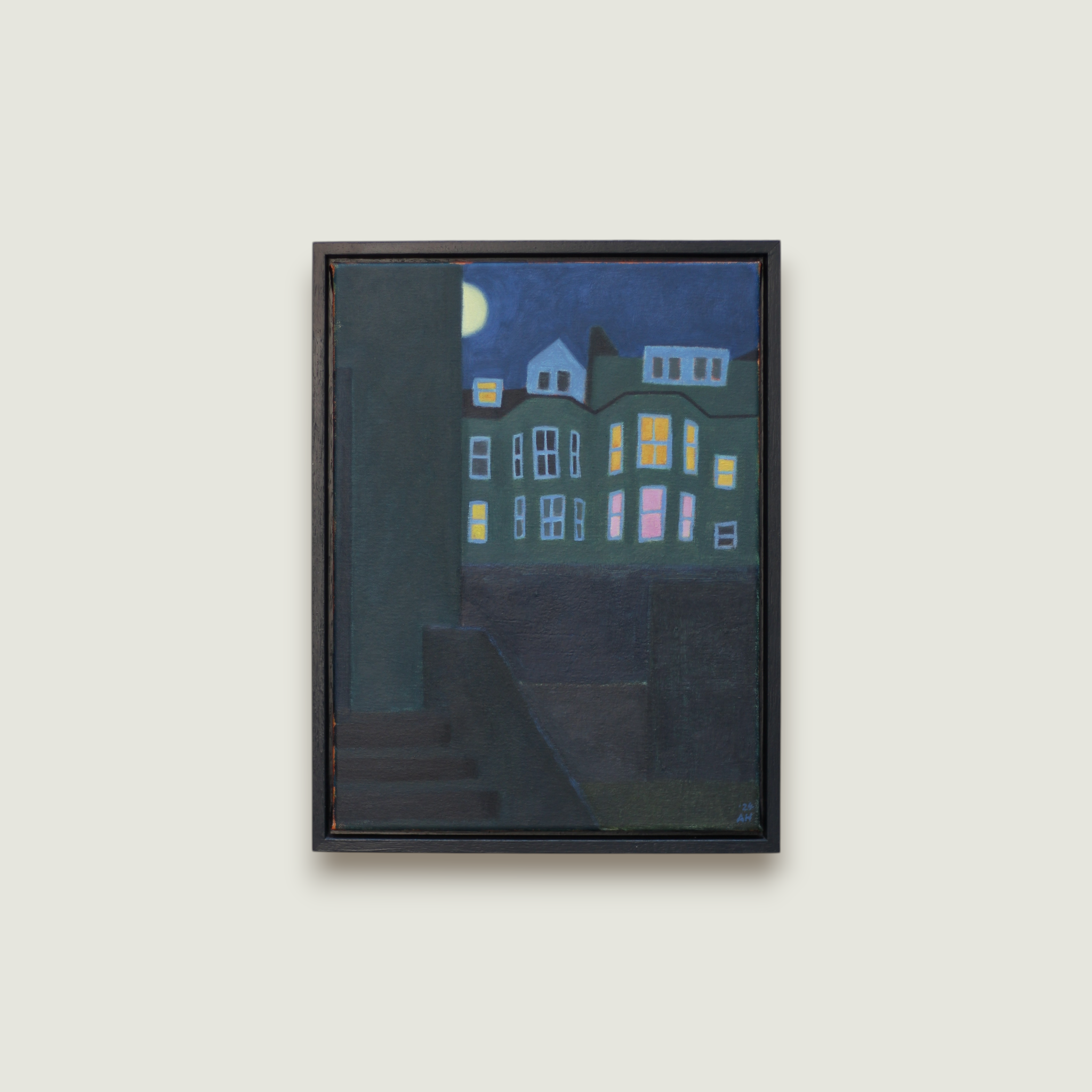Half full moon
