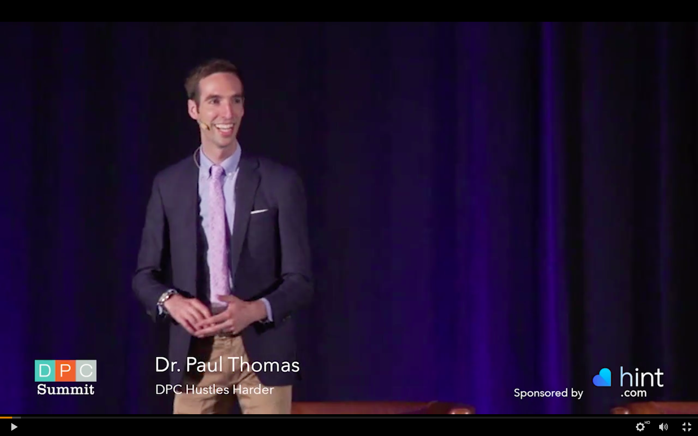 Here I am speaking at the American Academy of Family Physicians DPC Summit in 2018