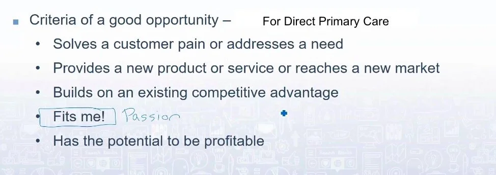 The Five Criteria You Need to Meet to Start a Successful Direct Primary Care Practice