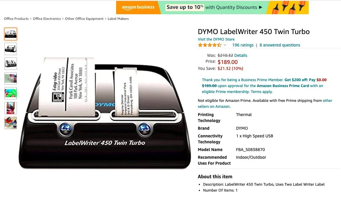 Best Label Printer for your Direct Primary Care Practice