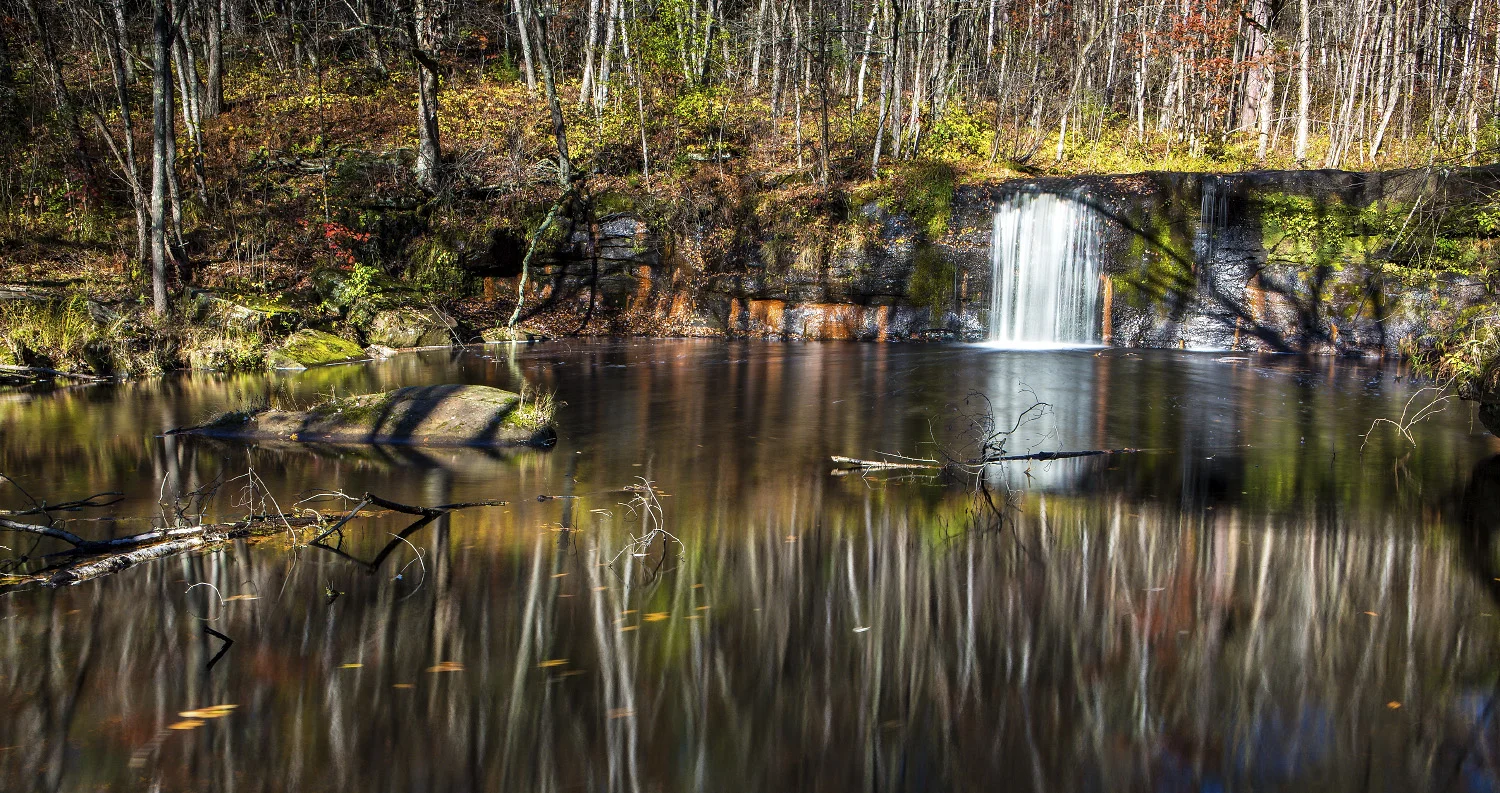 14 snyder-Reflection of Wolf Creel Falls-3923-©2013.jpg