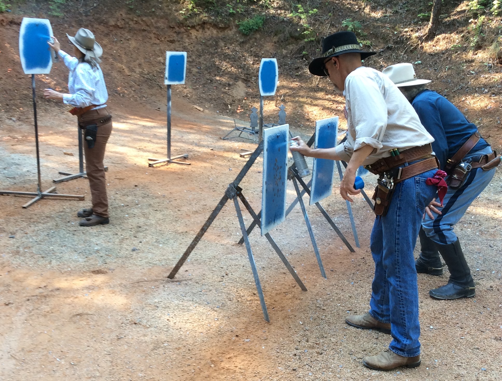 Painting targets for the next posse