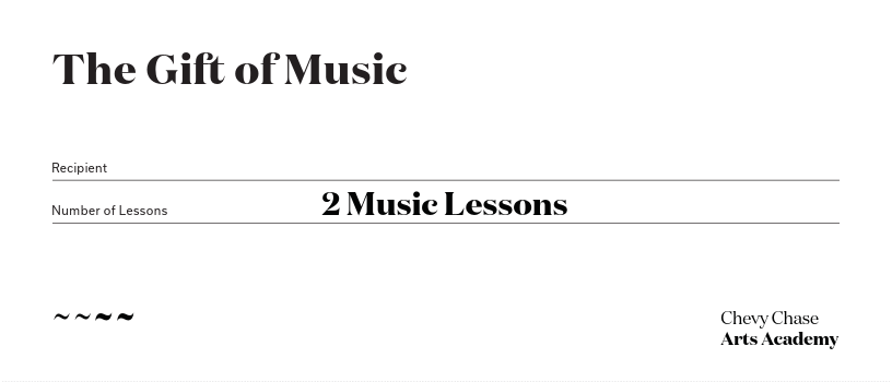 Two 30-Minute Music Lessons
