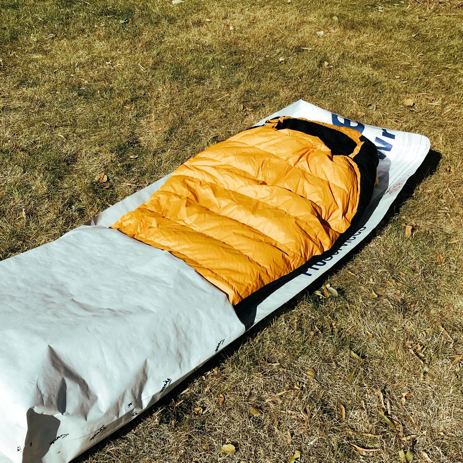 Make A Tyvek Groundsheet With Footbox Stitchback Diy Trail Gear