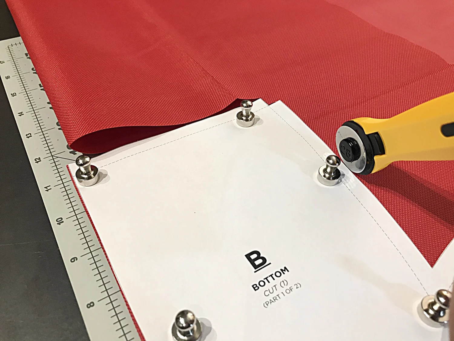 Cutting Parts From Fabric — Stitchback DIY trail gear