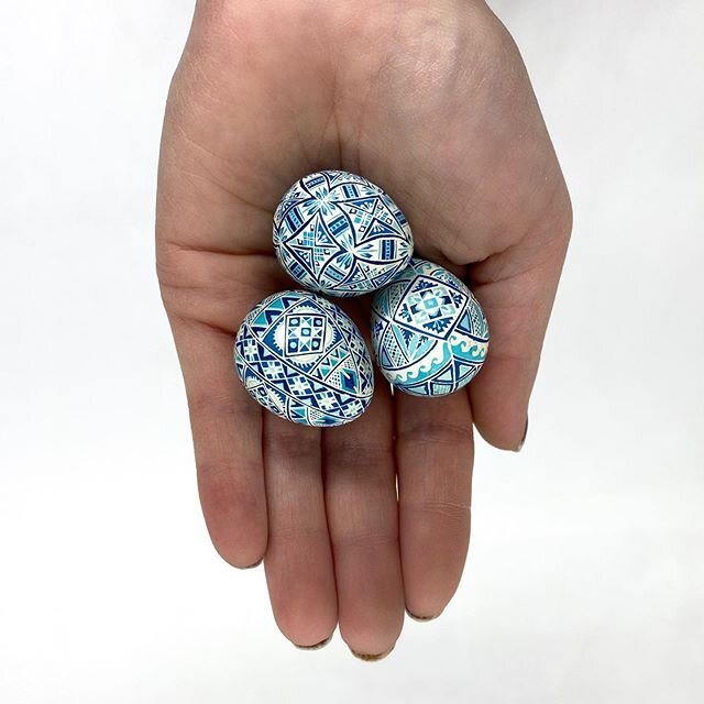 Three baby blues.