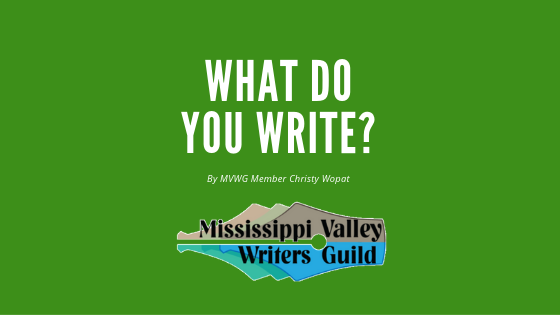 What Do YOU Write?