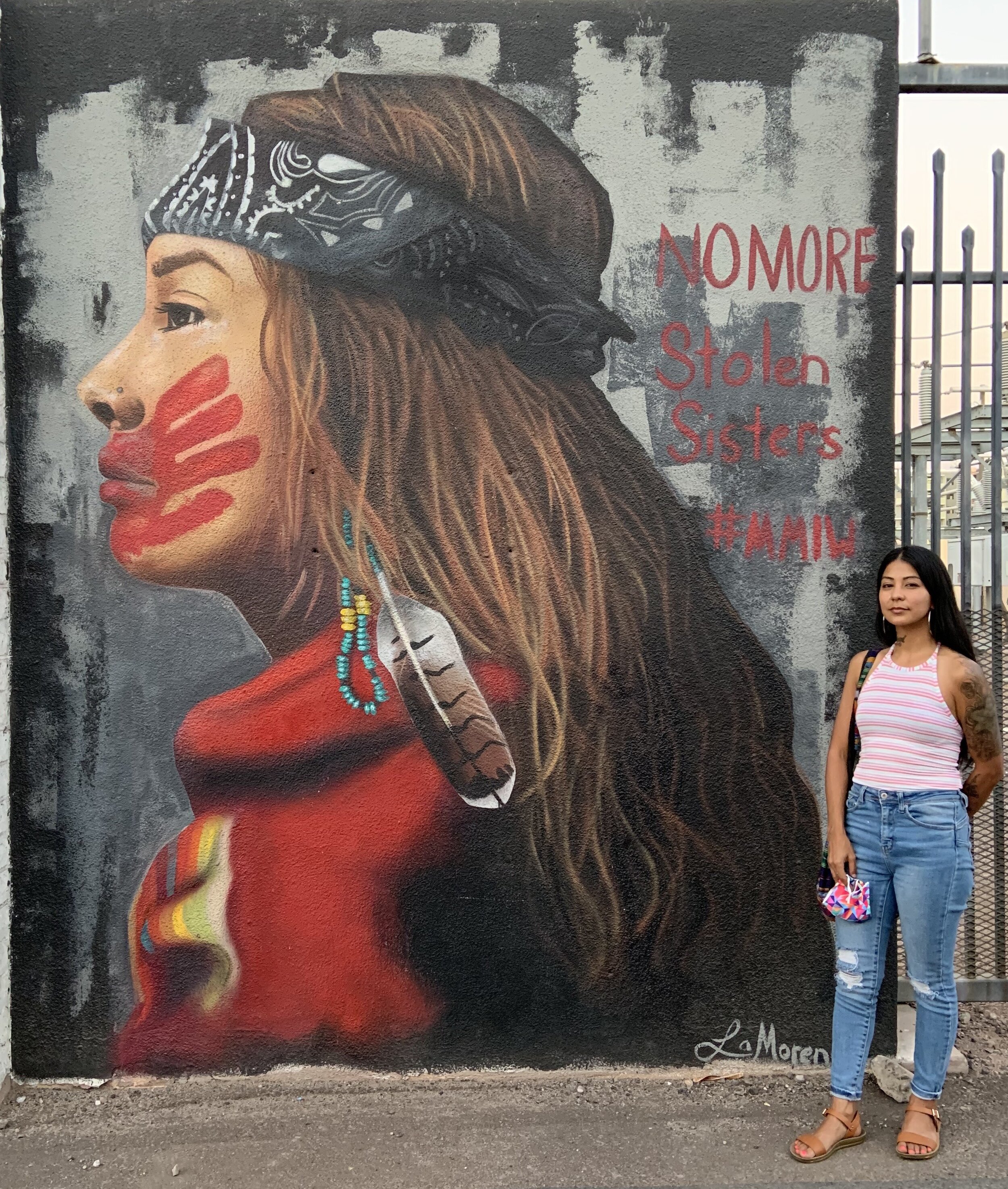 Lucinda Y Hinojos | La Morena | Muralist and Community Builder