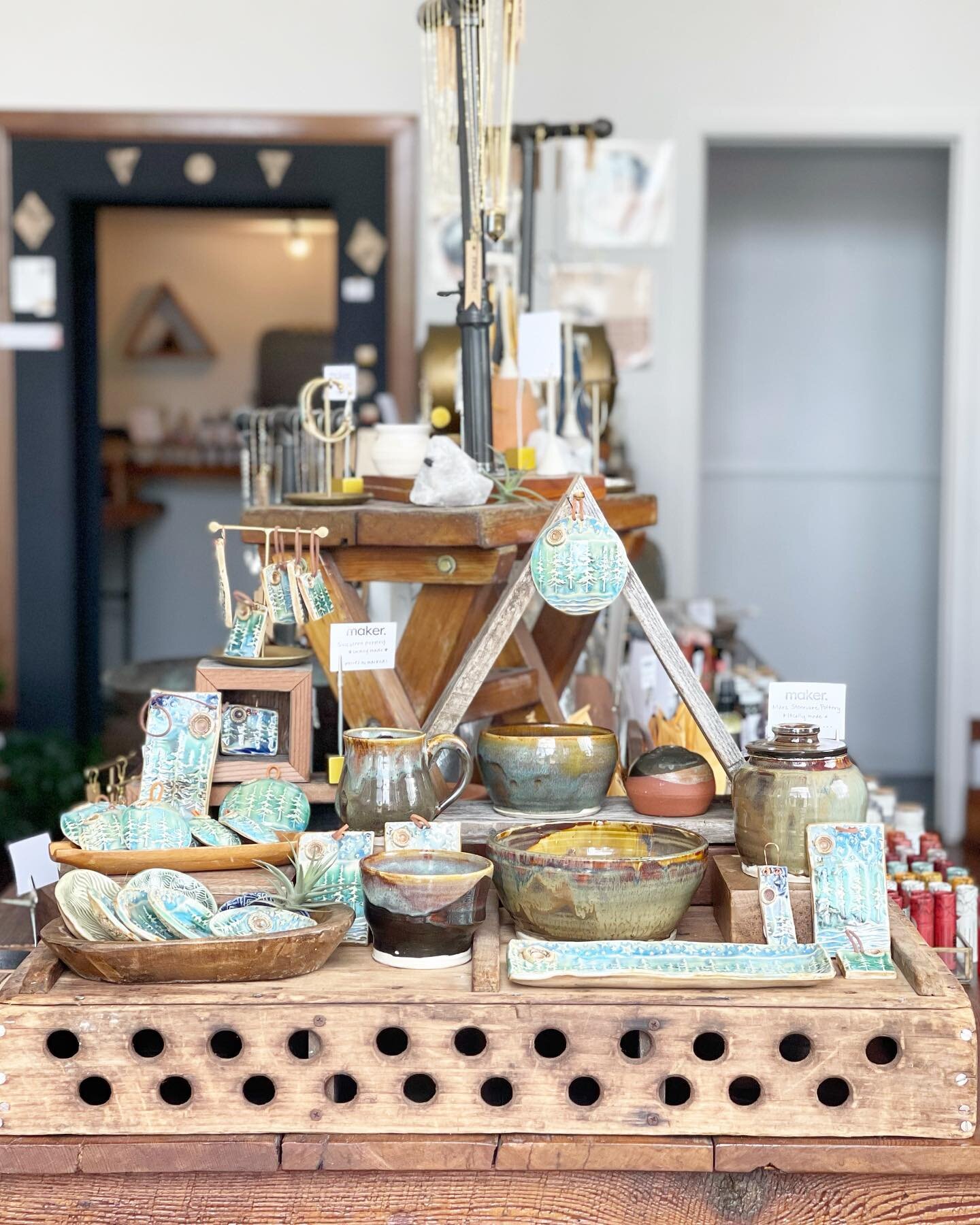 Eeeee we just got a new batch of @succulent_pottery beauties in! Aren&rsquo;t they just perfectly Lake County? We&rsquo;re working on getting them up on the website, but if you can&rsquo;t wait (we get that!), message us and we&rsquo;ll get back to y