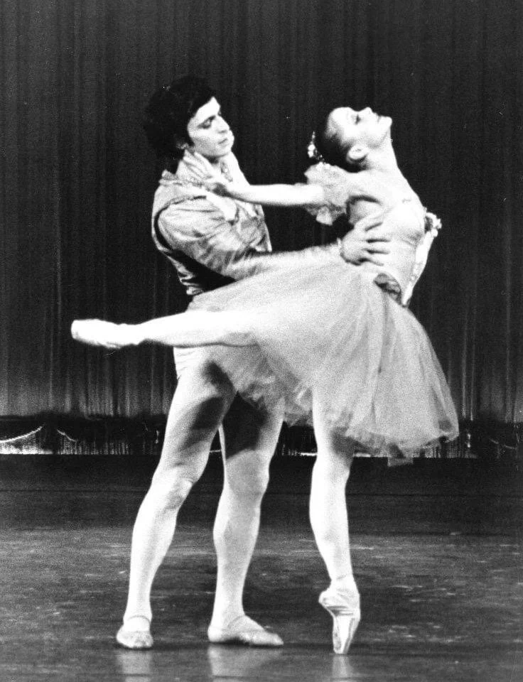  Elise Flagg and Edward Villella dancing Balanchine’s Brahms-Schoenberg Quartet, 3rd Movement  . 