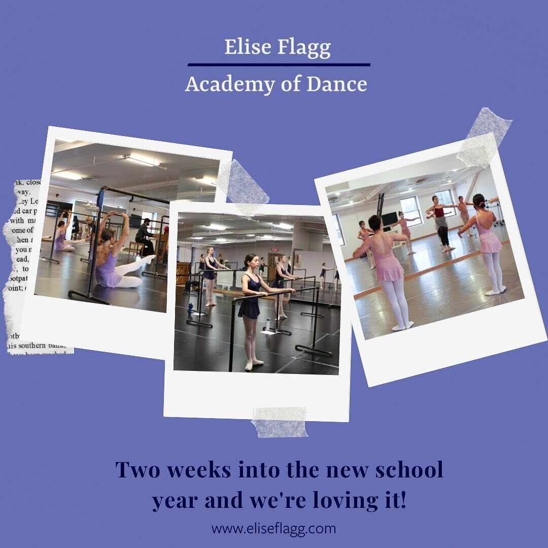 Thankful for our new studio and all of our dancers!⁣
⁣
#EliseFlaggAcademyofDance #EFAD