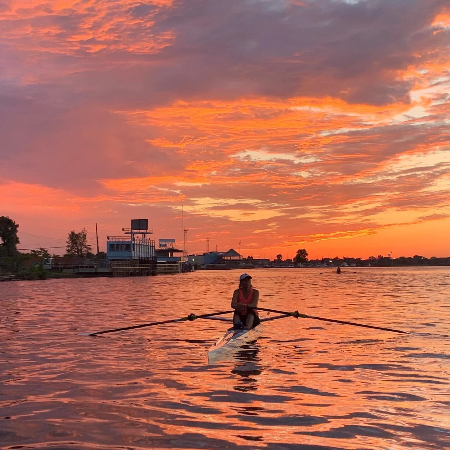 Friday on the Detroit River.