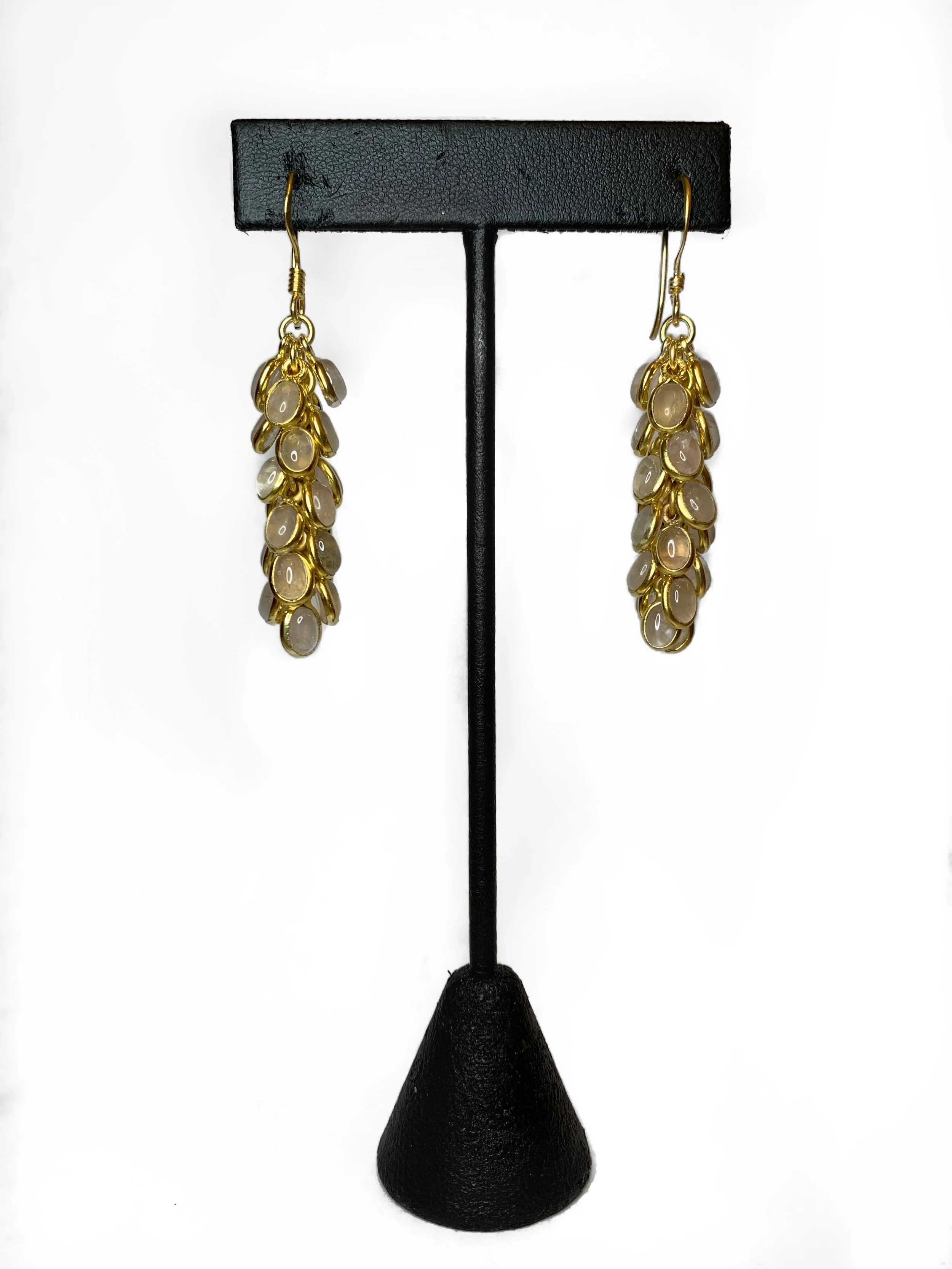 Peridot Grape Earrings 