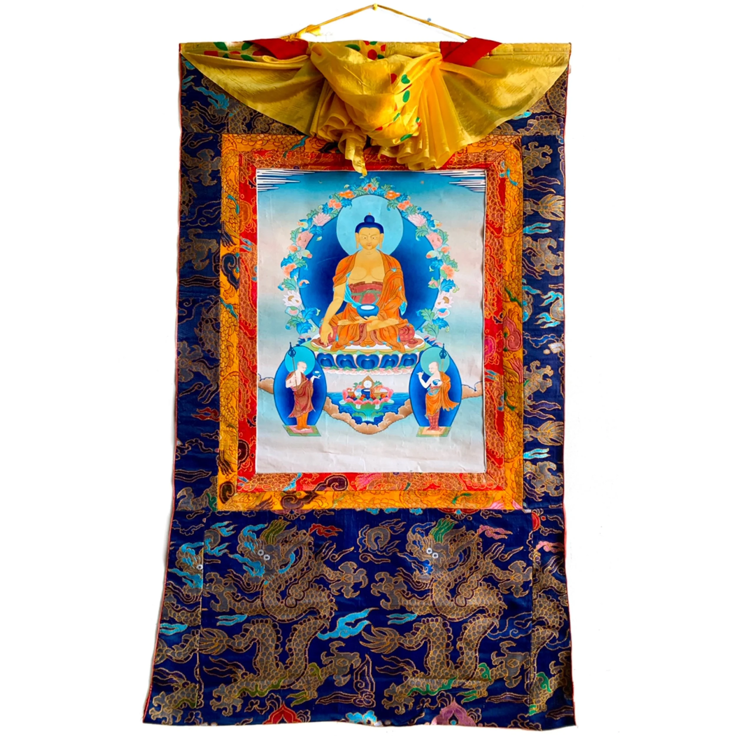 Buddha Shakyamuni with his Two Disciples