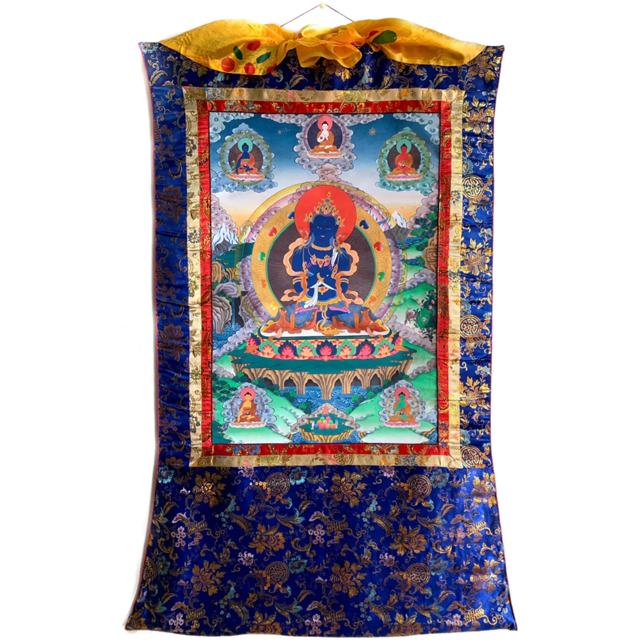 Vajradhara and the Five Buddha Family