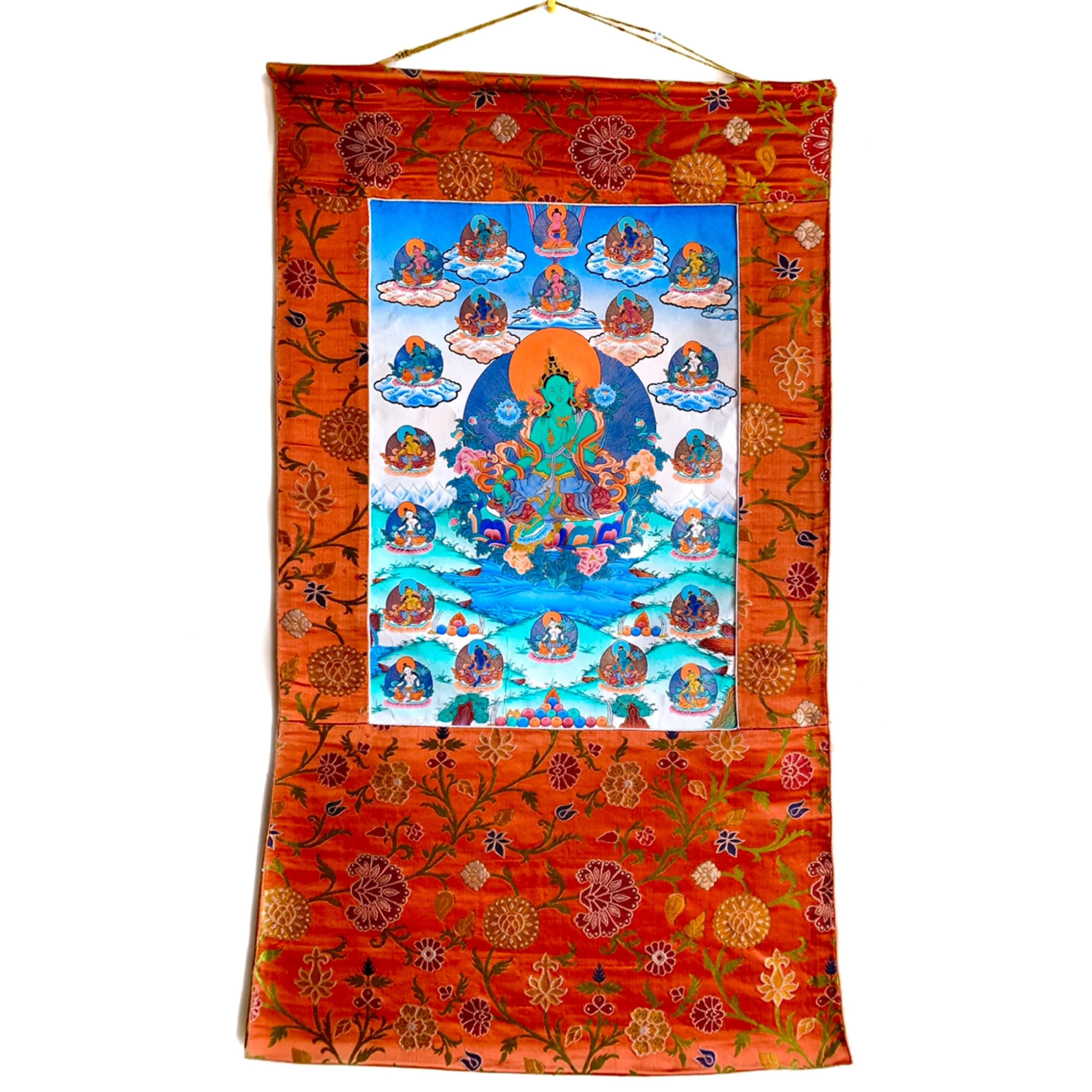 Green Tara and 21 Taras