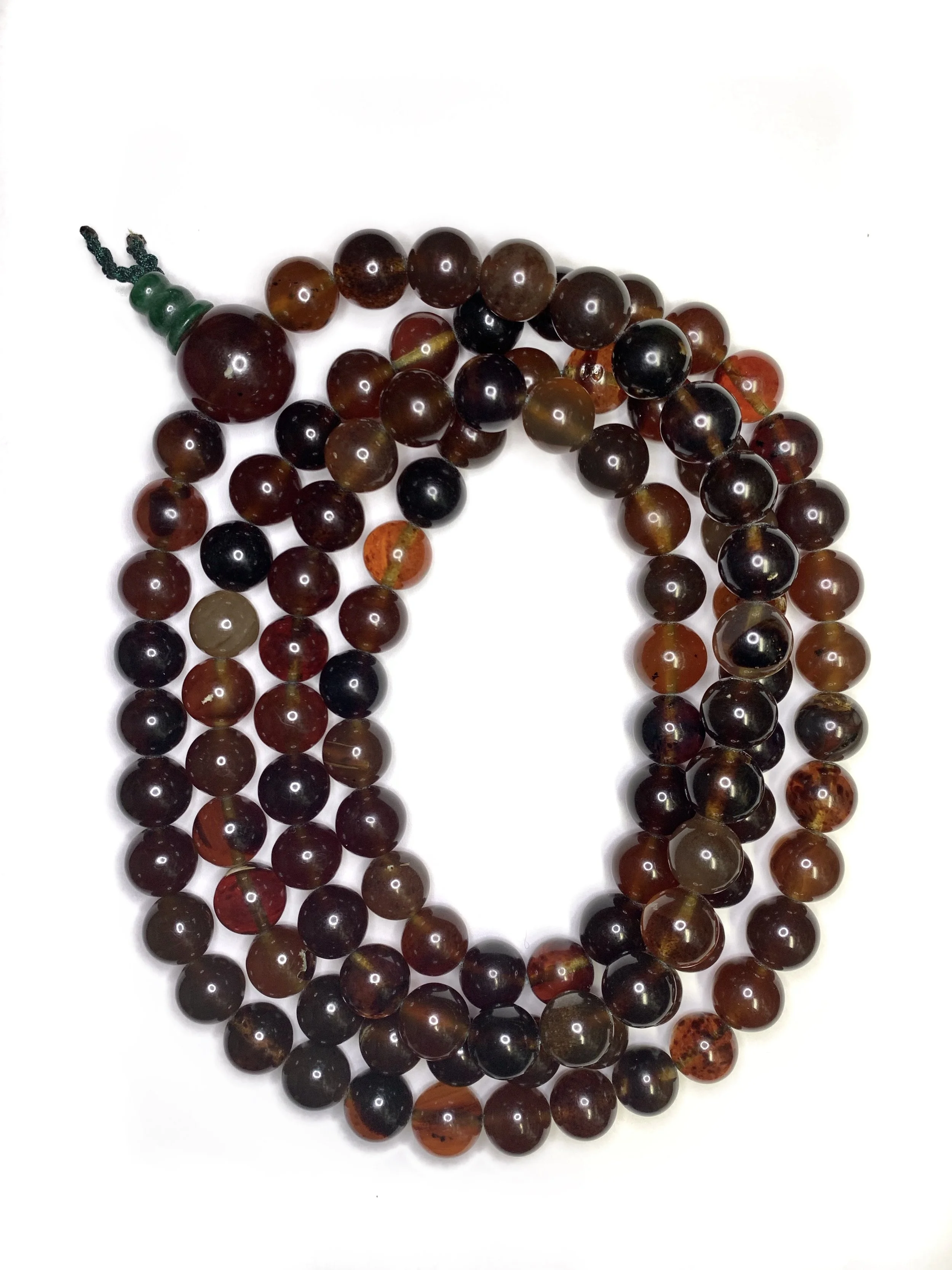 Antique Amber Mala