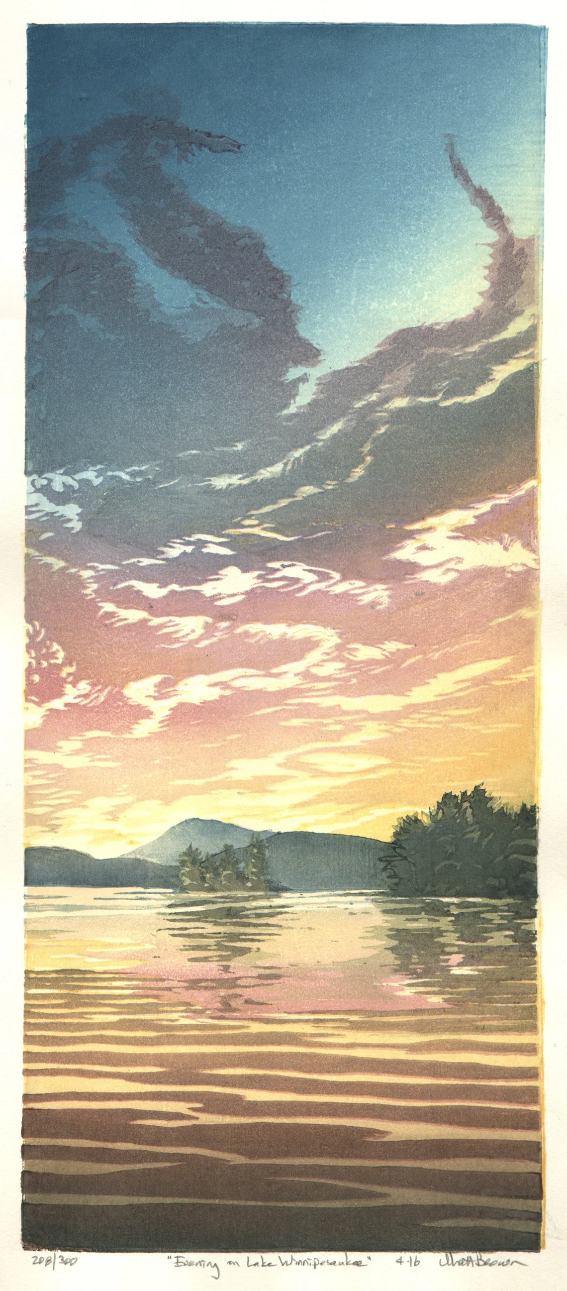 Evening on Lake Winnipesaukee
