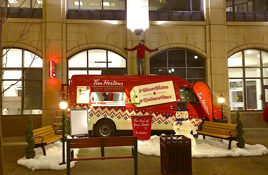 Tim Hortons: Warm Wishes Campaign, Alberta