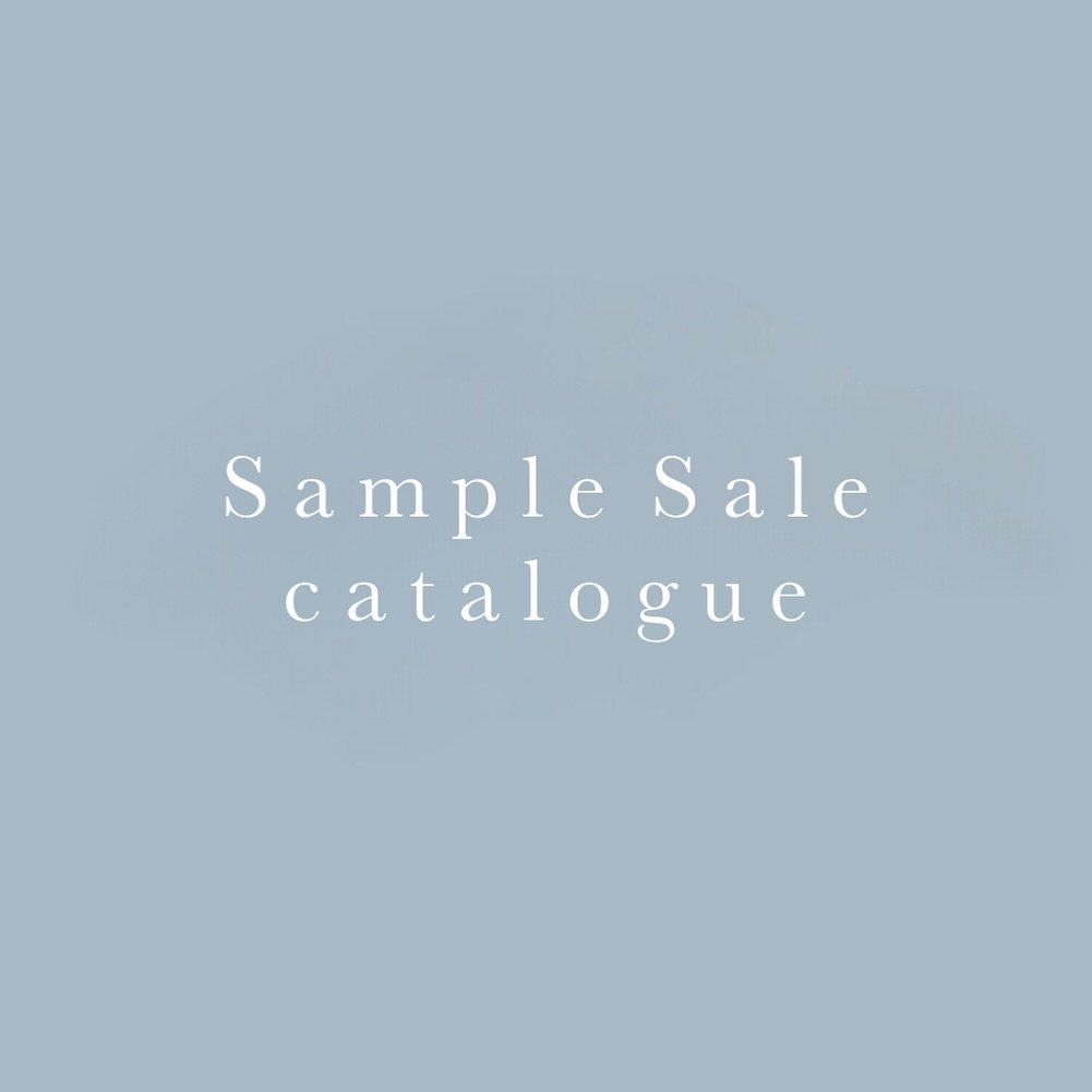 Ready and waiting for your perusal! 📖 

We have put together a catalogue of our sample gowns that are currently available to buy off the peg. If you are looking to bag a bargain or are curious to see if your favourite dress is currently on sale, the
