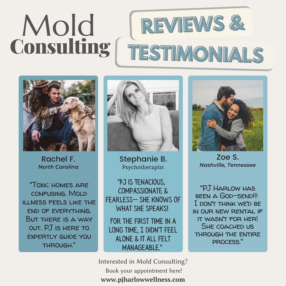❓Have a high ERMI?⁣⁣
❓In a Mold Crisis? ⁣⁣
❓Wondering about toxic possessions?⁣⁣
❓Sick of hearing conflicting info?⁣⁣
⁣⁣
✅Work with us! ⁣⁣
👉🏼Meet with PJ Harlow, CHCP👩🏻&zwj;🔬&amp; let us help you...⁣⁣
⁣⁣
❌Dealing with mold is already risky&mdash
