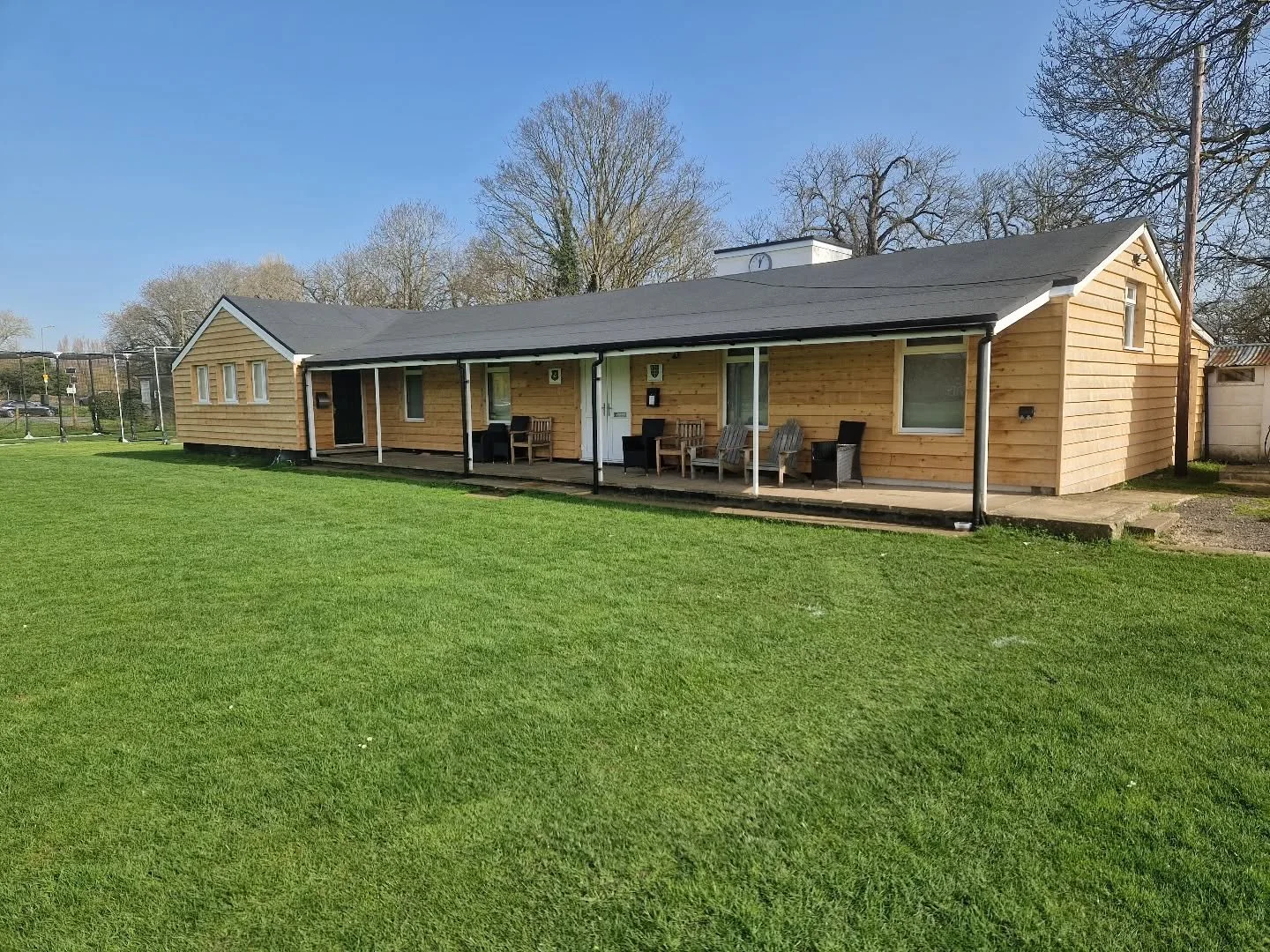 We are continuing to improve our facilities at AVCC, and works over the winter period have seen new insulation and cladding installed to provide better thermal performance and the aesthetics of our pavilion. 

This project has been made possible due 
