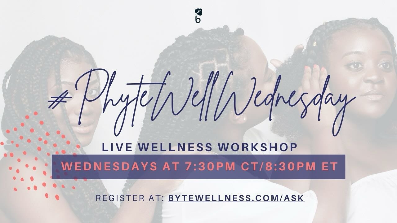 Do we really need to quit eating oil? Log on to our #phytewellwednesday Workshop in 30 mins to talk about what plant oil is and how it can fit into your healthy lifestyle. 
Register at bytewellness.com/ask and Link in Bio.
