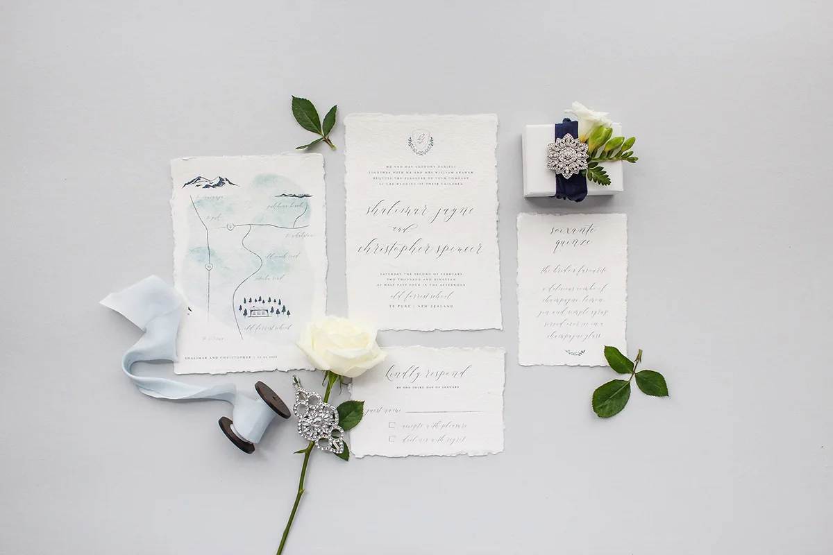 ANATOMY OF A TRADITIONAL WEDDING INVITATION