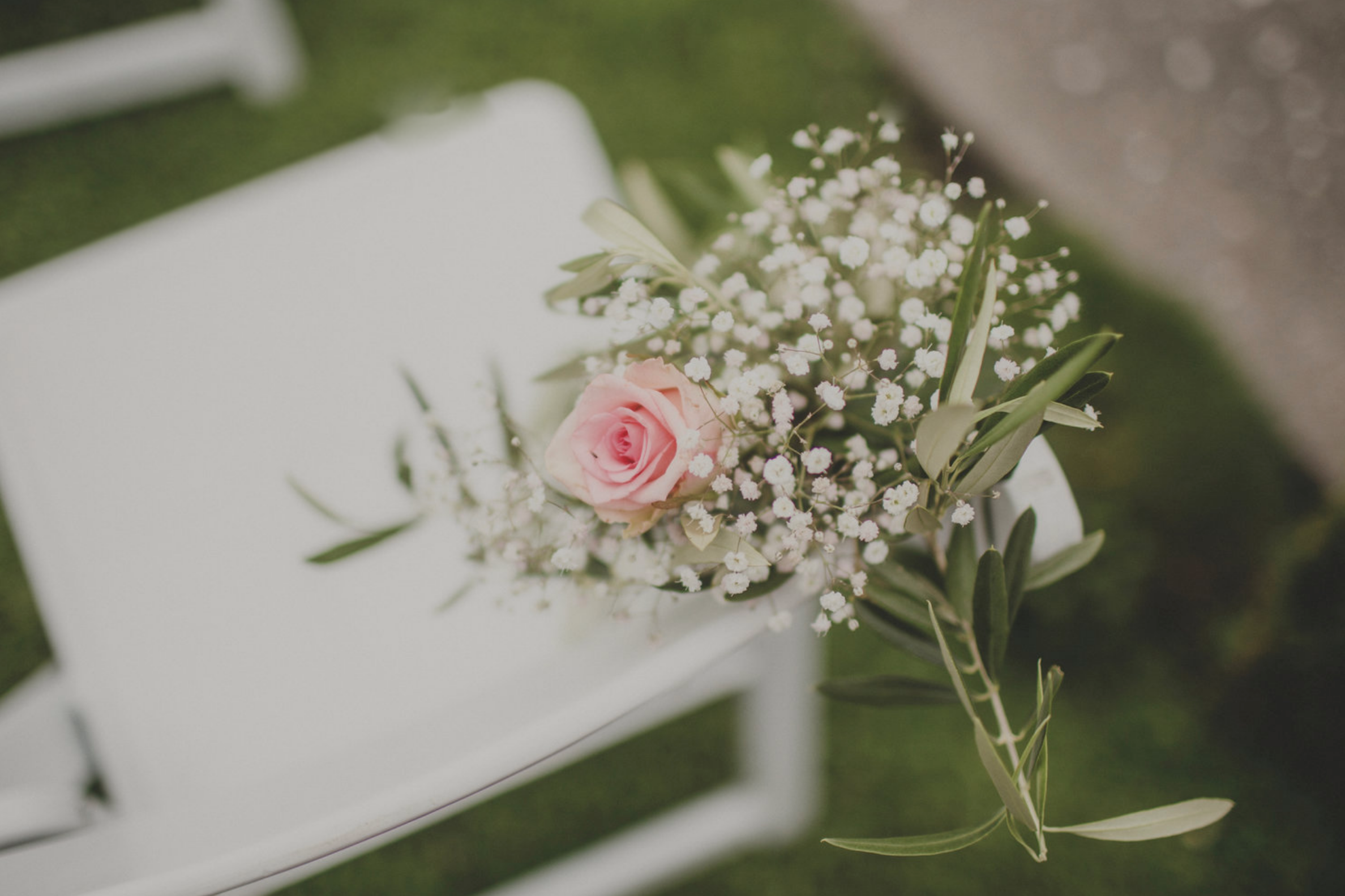 Wedding floral details