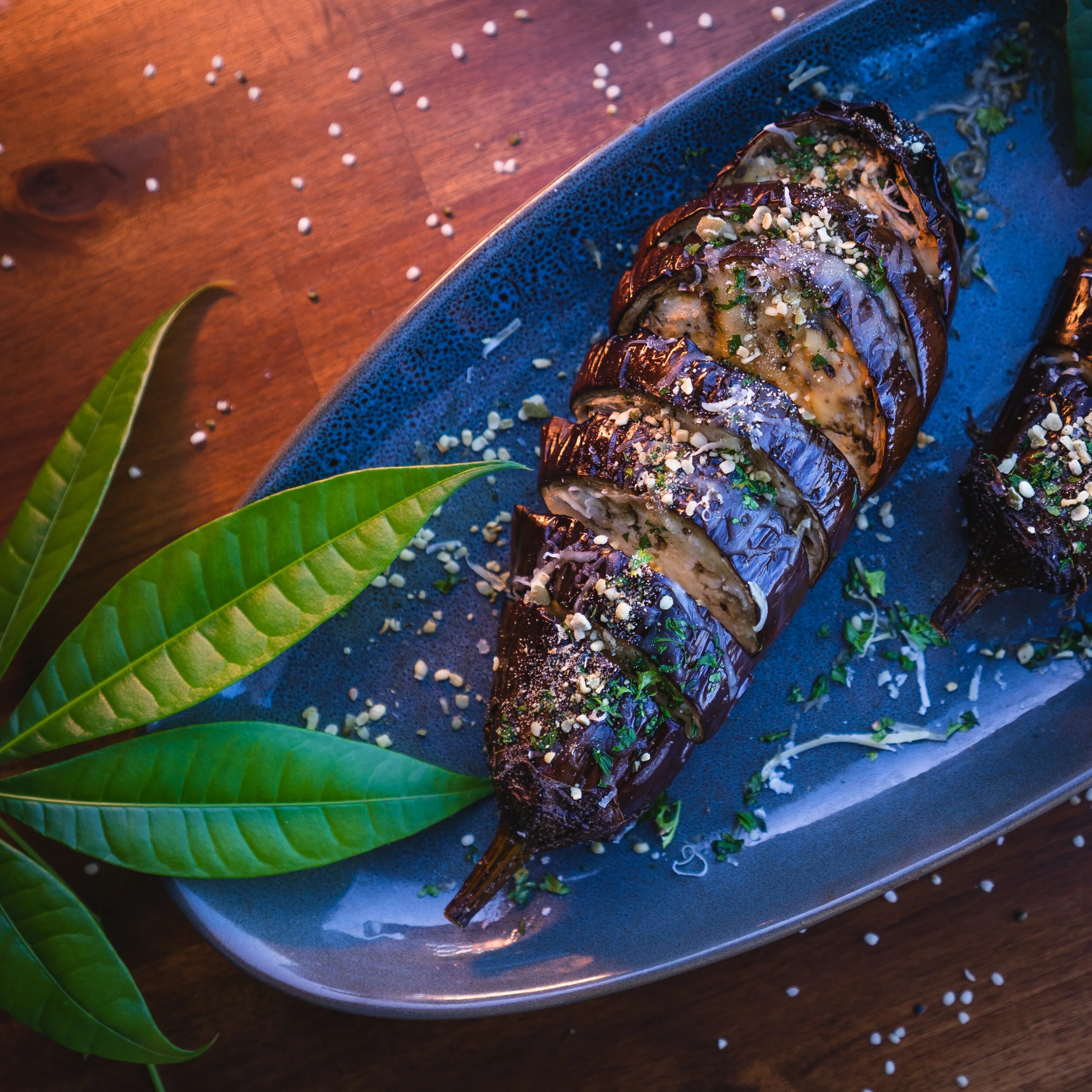 Moroccan Eggplant with Hemp