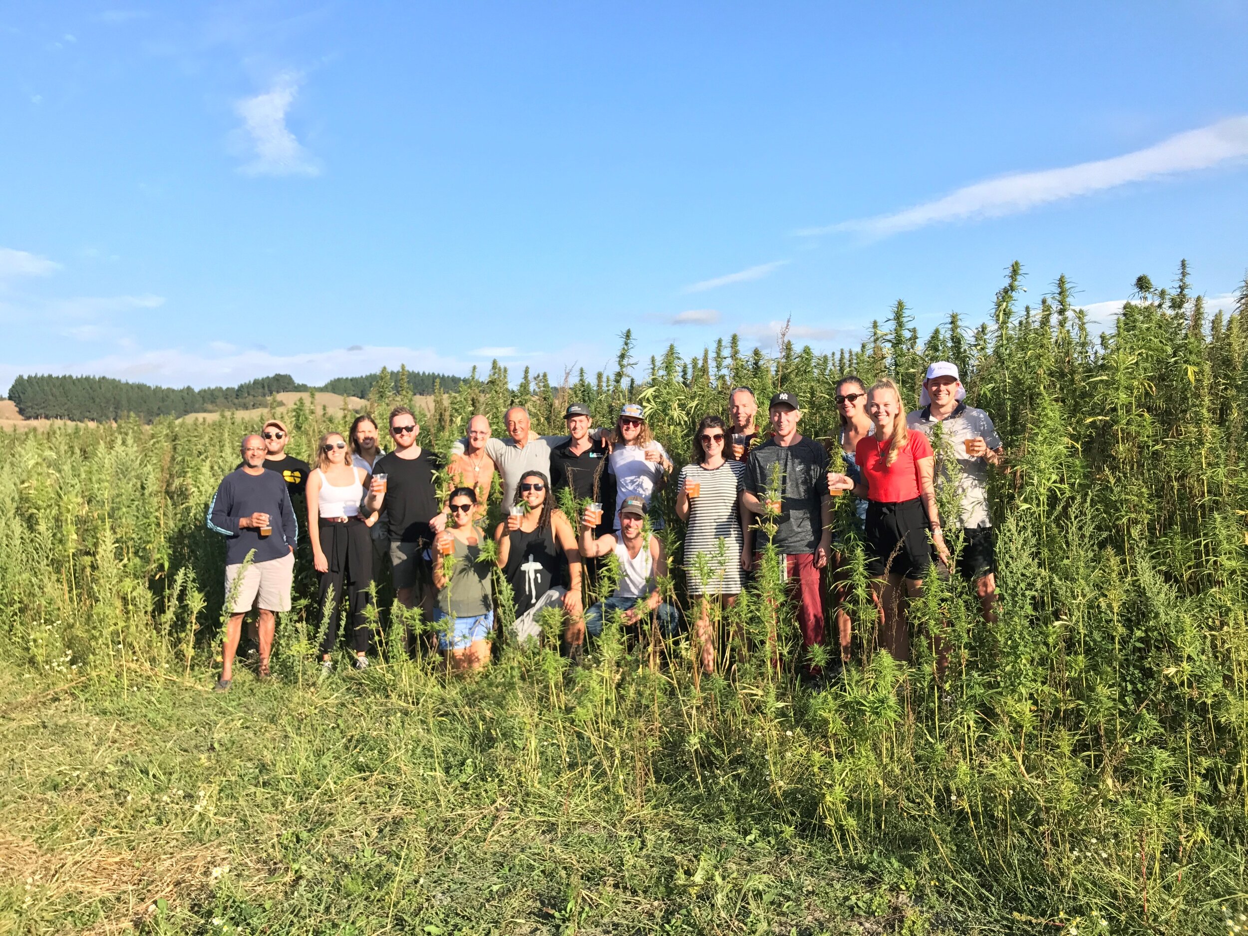 2nd harvest party group.jpg