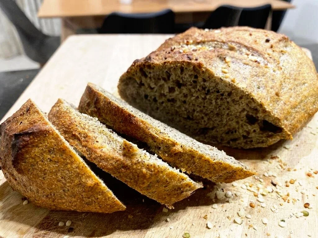 Hemp Connect Hemp Seed Flour sourdough bread
