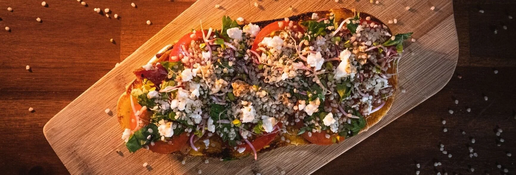 Served open, the Mineral-Rich super sandwich can be a delicious lunch or dinner