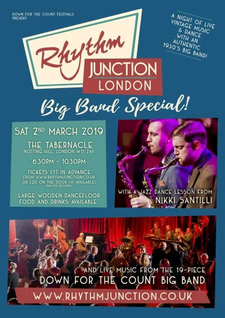 RHYTHM JUNCTION LONDON: BIG BAND SPECIAL